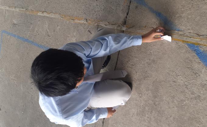 เก็บขยะ