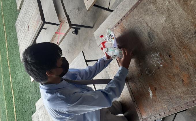 เก็บขยะ