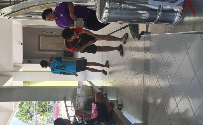 ทำจิตอาสาทำความสะอาด