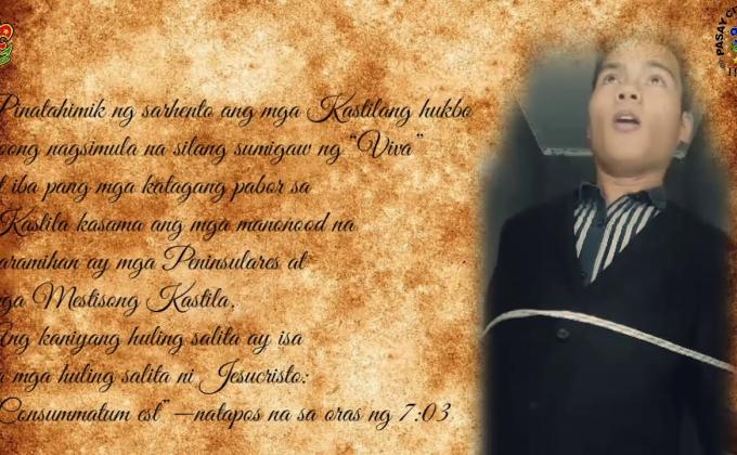 Pagbati at Pagpugay sa Pambansang Bayani na si Dr. Jose P. Rizal