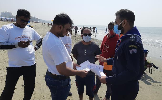 প্লাস্টিক টাইড টানার্স চ্যালেঞ্জ ব্যাজ, প্রারম্ভিক পর্যায়