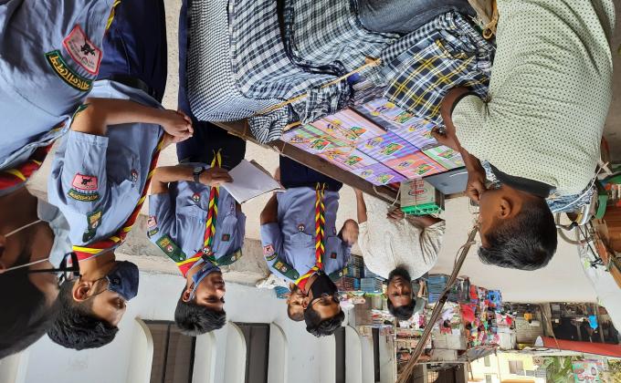 প্লাস্টিক টাইড টানার্র চ্যালেঞ্জ ব্যাজ এর চ্যাম্পিয়ন পর্যায় কার্যক্রম 