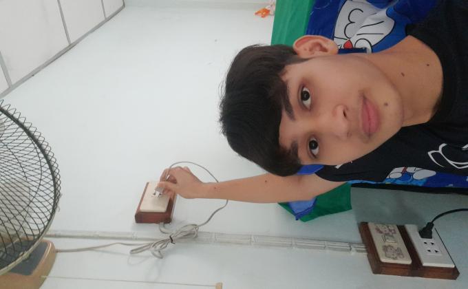 ถอดปลั๊กพัดลม