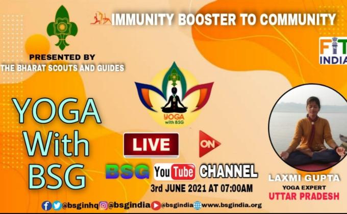 Yoga with BSG immunity Booster community Episode-125