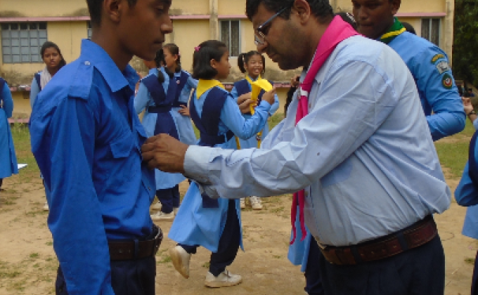 ব্যাজ প্রদান অনুষ্ঠান 