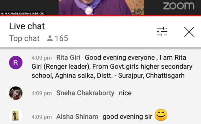 "I am a Global Citizen" webinar day 01