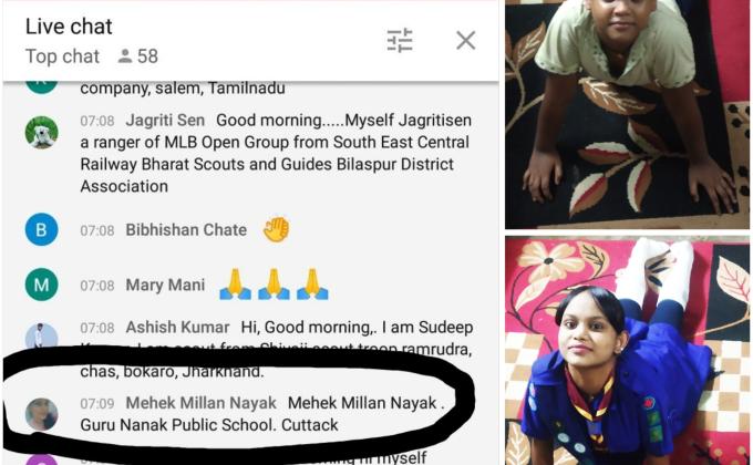 Sankalp2.0 .. Yoga with Bsg