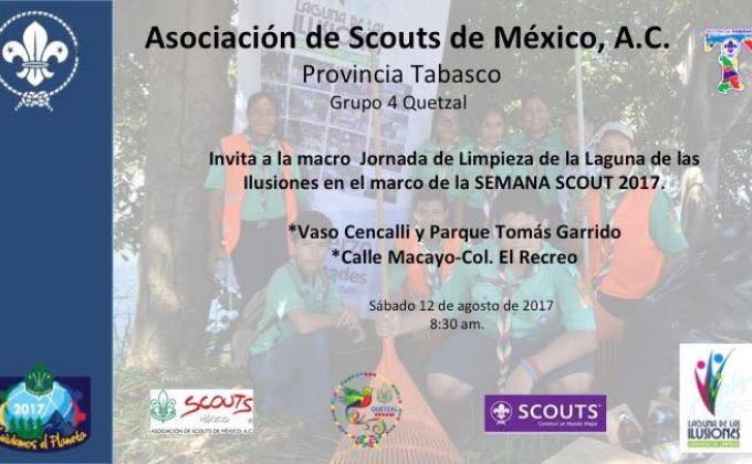 Macro Jornada de Limpieza de la Laguna de las Ilusiones 