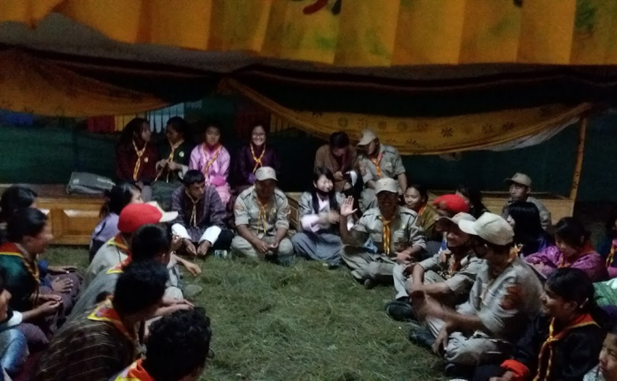 His Majesty's Visit to Samdrup Jongkhar