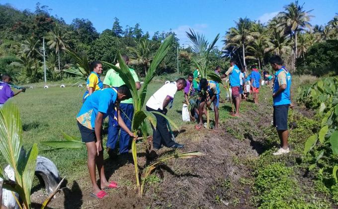 PLANTING FOR A PEACEFUL FUTURE