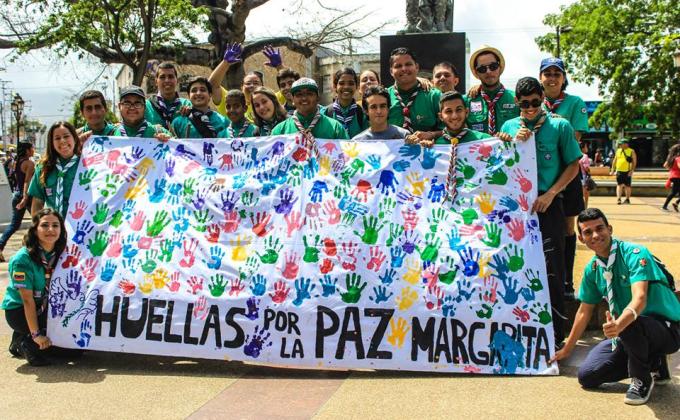 Huellas por la Paz Margarita 2015