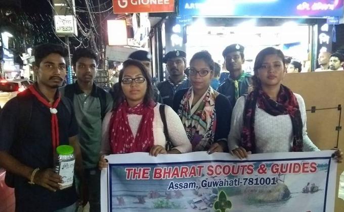 Let's wipe the tears of the victims in the flood