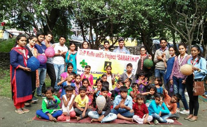 PROJECT SAMARTH-II : For the kids of Slum Area of Kullu city, 3 Sept 2017