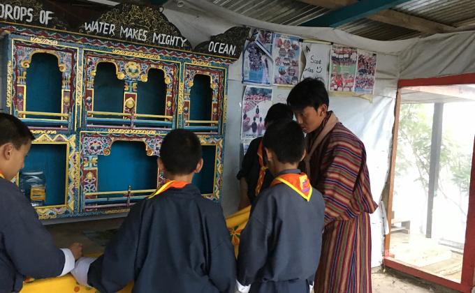 Bhutanese Altar for Remote School