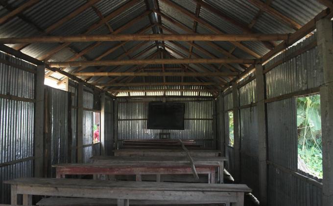 Sebabratee help to build a school on Khasherchar,Kurigram,Bangladesh 