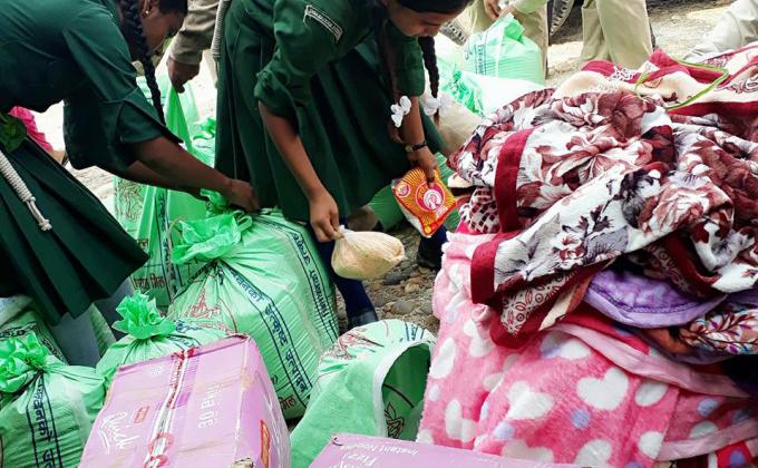 Relief Distribution Program For Flood Victim