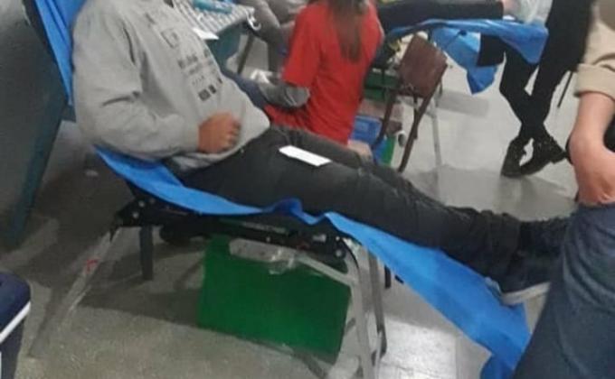 Campaña de donación de sangre