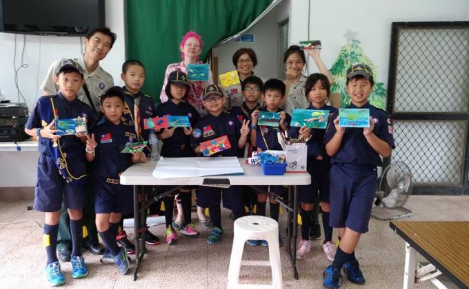 2017 Ocean Messengers - Reuse the beach trash 海洋使者計畫之海灘廢棄物卡片