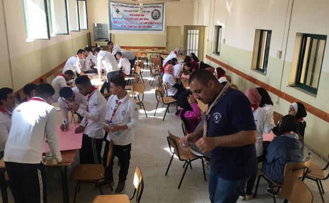 Zahret Al madaen takes part in the Patrols Workshop held by Nablus Commission