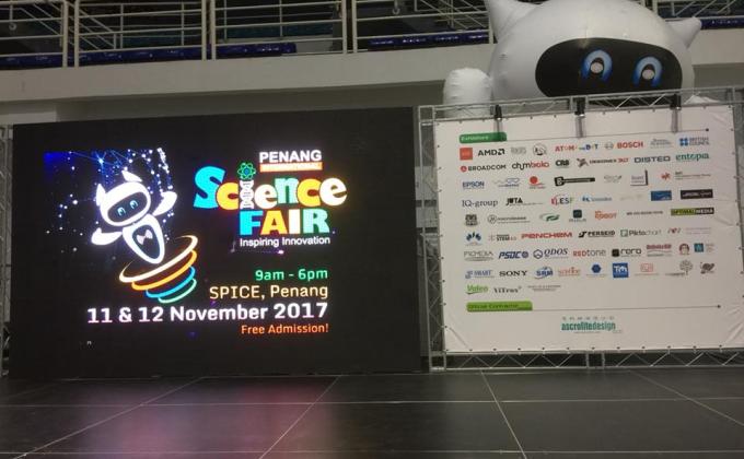 Volunteer for Penang International Science Fair (PISF) 2017