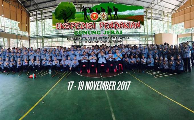 EKSPEDISI PENDAKIAN GUNUNG JERAI PPM NEGERI KEDAH 2017