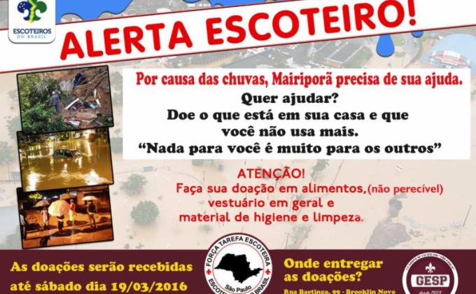 Ajuda a Mairiporã
