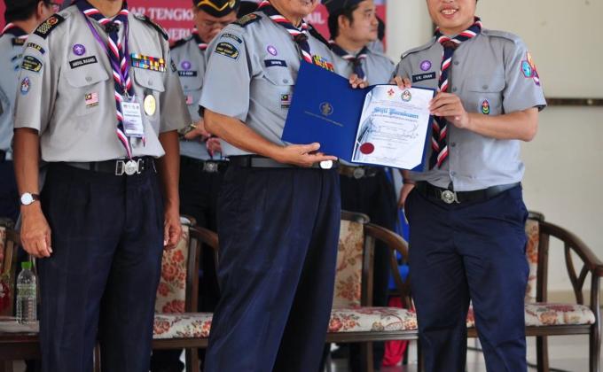 BP Award and Wood Badge Award