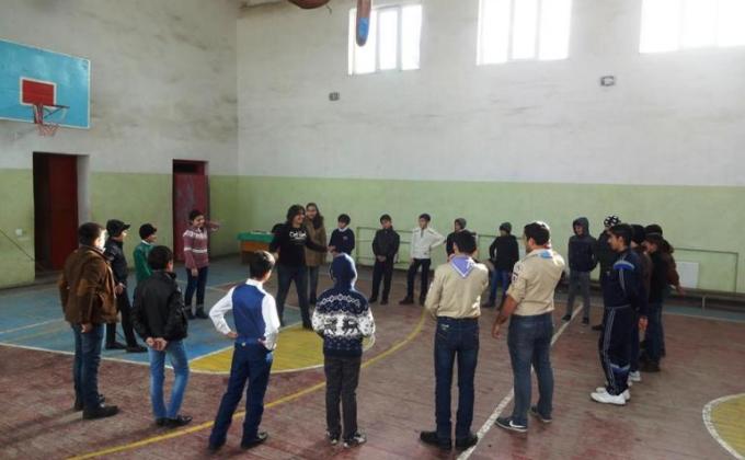 First meeting of new Scout Troop "Mughan" of the Scout Group "Mubarizlar" was held.