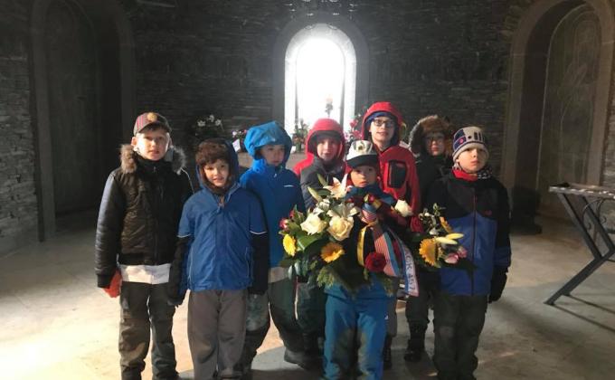Scouts Remember a Moment in Time to Build a Better Future