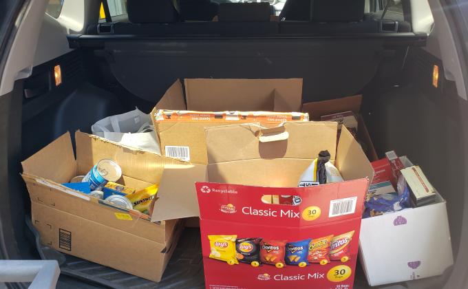 Messenger of Peace Webelos Pantry Clean Out!