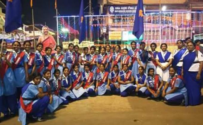Rover Rangers Paryaya Service camp Bharat scouts and guides Udupi District association ,  Karnatka, INDIA .2018