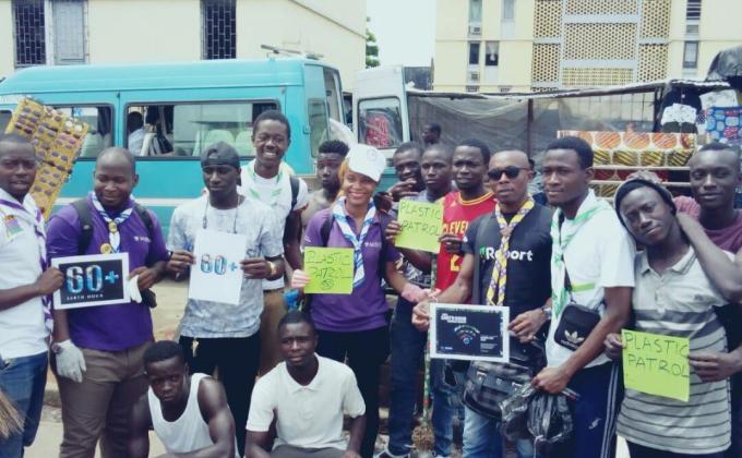 #Earth Hour Côte d'Ivoire celebration : MOP Plastic Patrol
