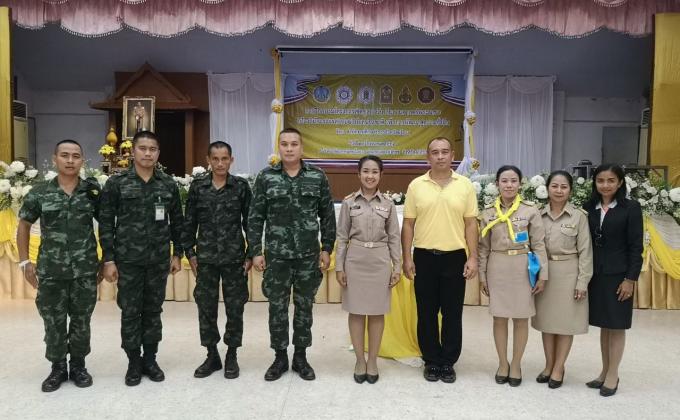 การฝึกอบรมโครงการเชิดชูสถาบัน สืบสานศาสตร์พระราชา สร้างวินัยจราจรสะท้อนวินัยคนในชาติ เพื่อการพัฒนาสู่ความยั่งยืน