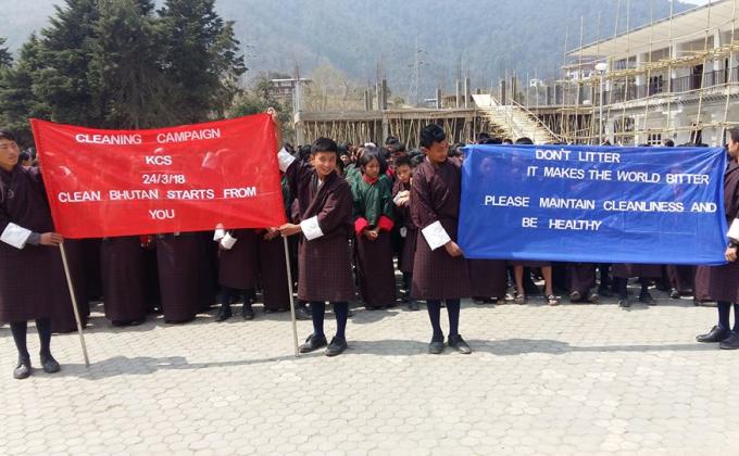 Cleaning campaign