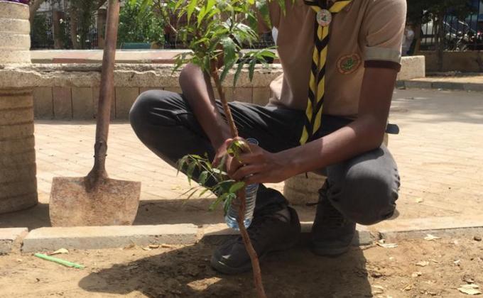 Isna Asheri Scout's One Scout One Tree Project ~ 2nd Plantation Drive