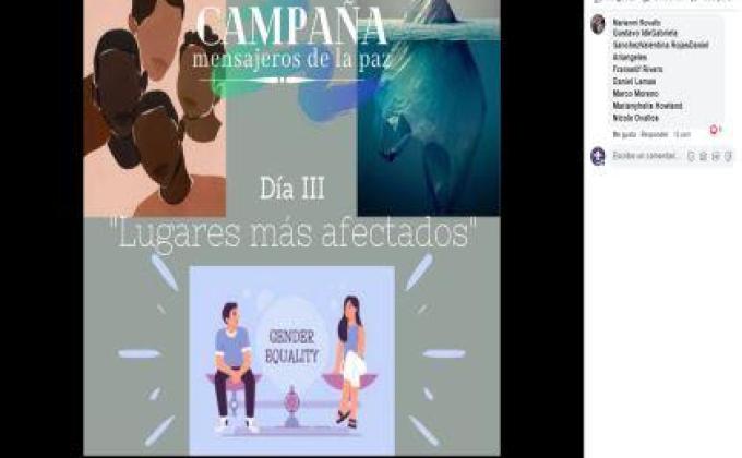  Campaña Mensajeros de la Paz Generando conciencia