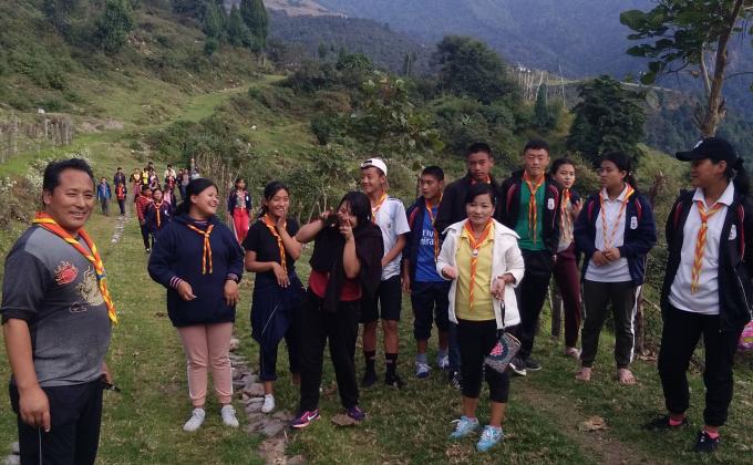 Scout Camping at Chaling PS