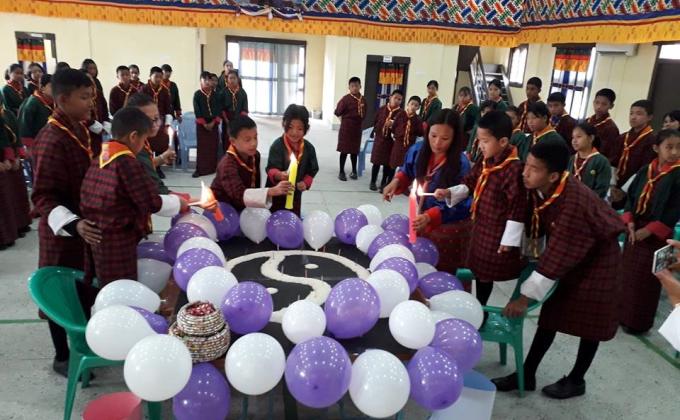 Celebration of National Scout day