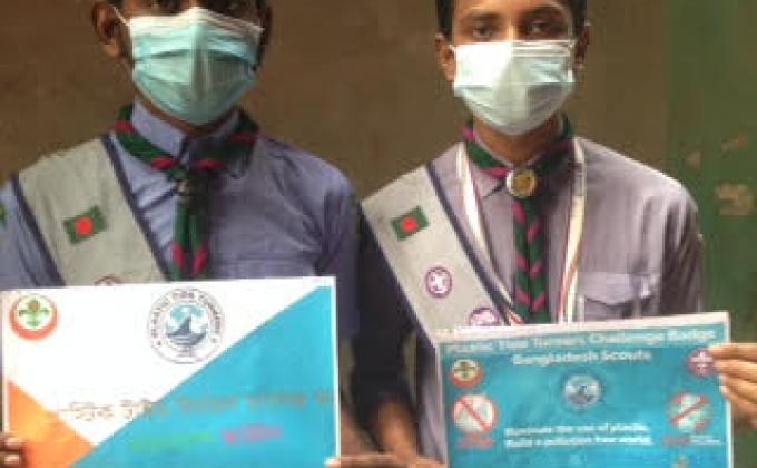 Plastic Tide Tanner Challenge Badge: Early stage