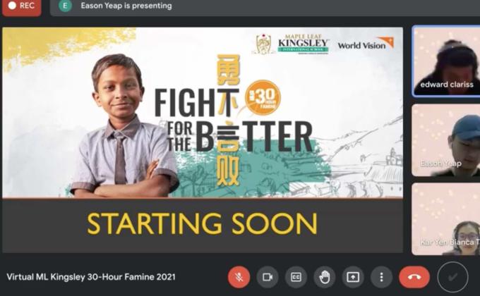 Virtual ML Kingsley 30-Hour Famine 2021 