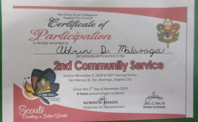2nd community And Traffic asssistance