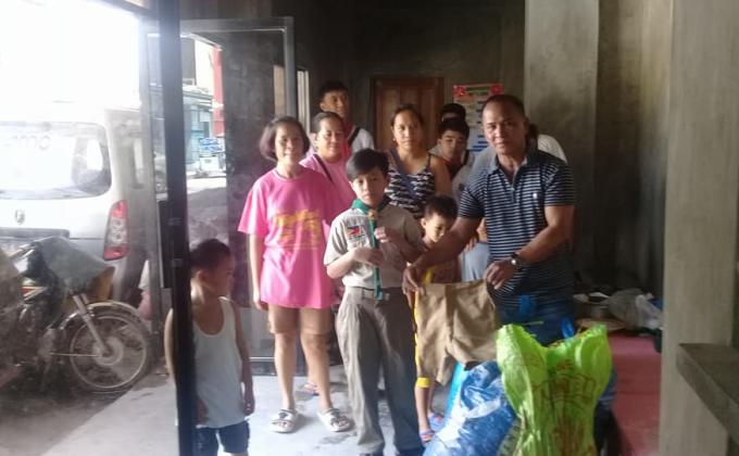 Relief Operation for Fire Incident Victims
