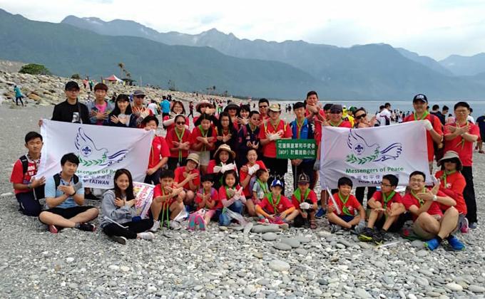 2018 Earth Day - Hualien Scouts Beach Cleaning Day