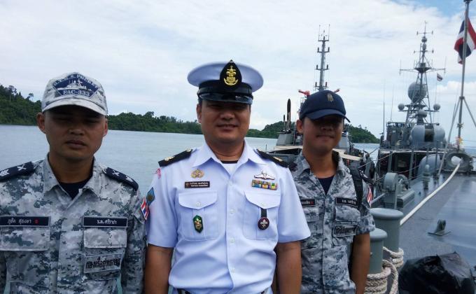 Volunteering to Sea Scout Course: Tsunami (สึนามิ) -affected school