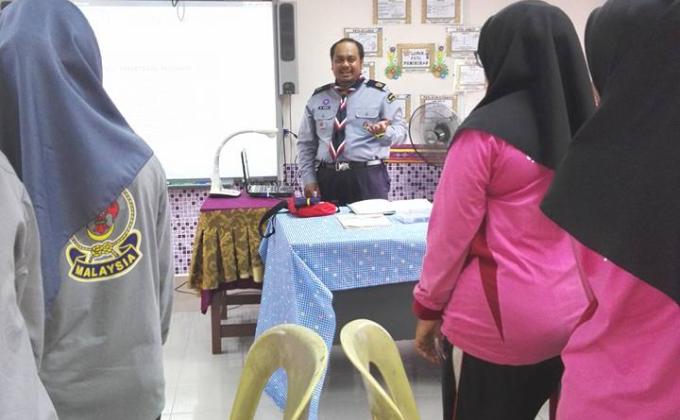 Kem Ujian Lencana Jayadiri Pengakap Remaja SMK Seri Pinang 2018