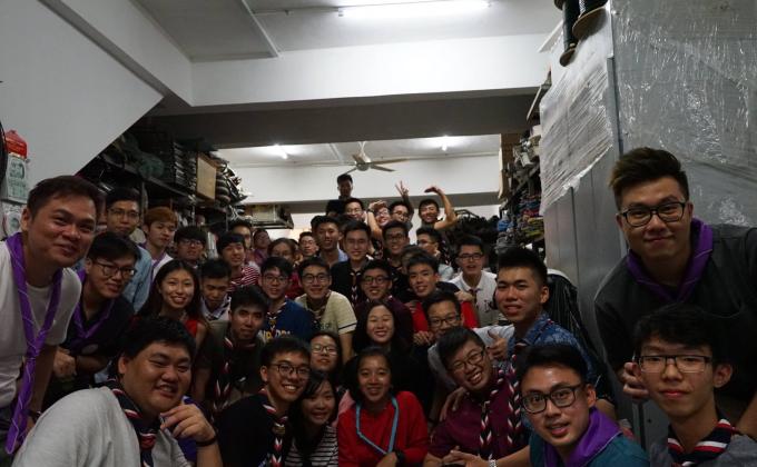 Penang Condor Rover Troop, Georgetown (South). Chinese New Year Gathering and Founder's Day Celebration