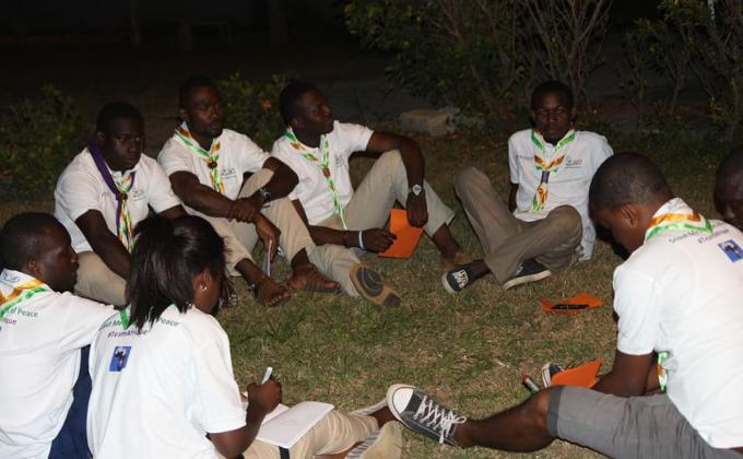 Training seminar for Messengers of Peace Network (MOP) managers held by the Ivorian Federation of Scouting (FIS)