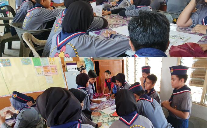 PEACE THROUGH UNITY : THE AMAZING RACE FOR PEACE of SK. PEKAN SIPITANG CUB SCOUTS