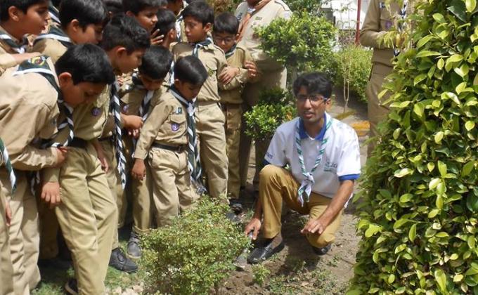 Official launching of Messenger of Peace (MoP) activities by Ismaili District Boy Scouts Association, Karachi 