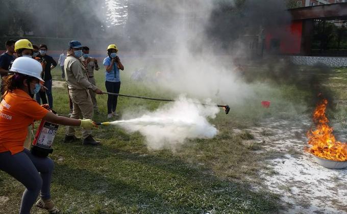 Disaster management training